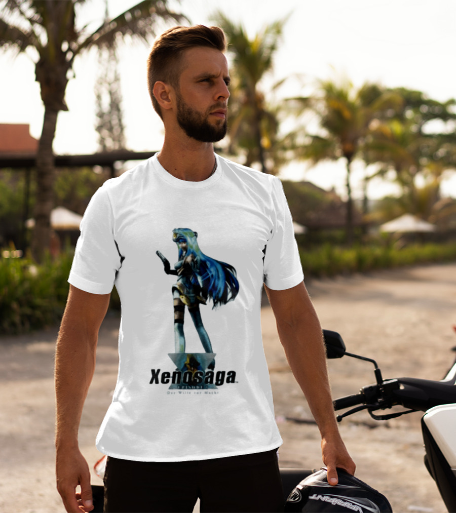 Xenosaga Episode I Der Wille Zur Macht Anime Character Figure T-Shirt