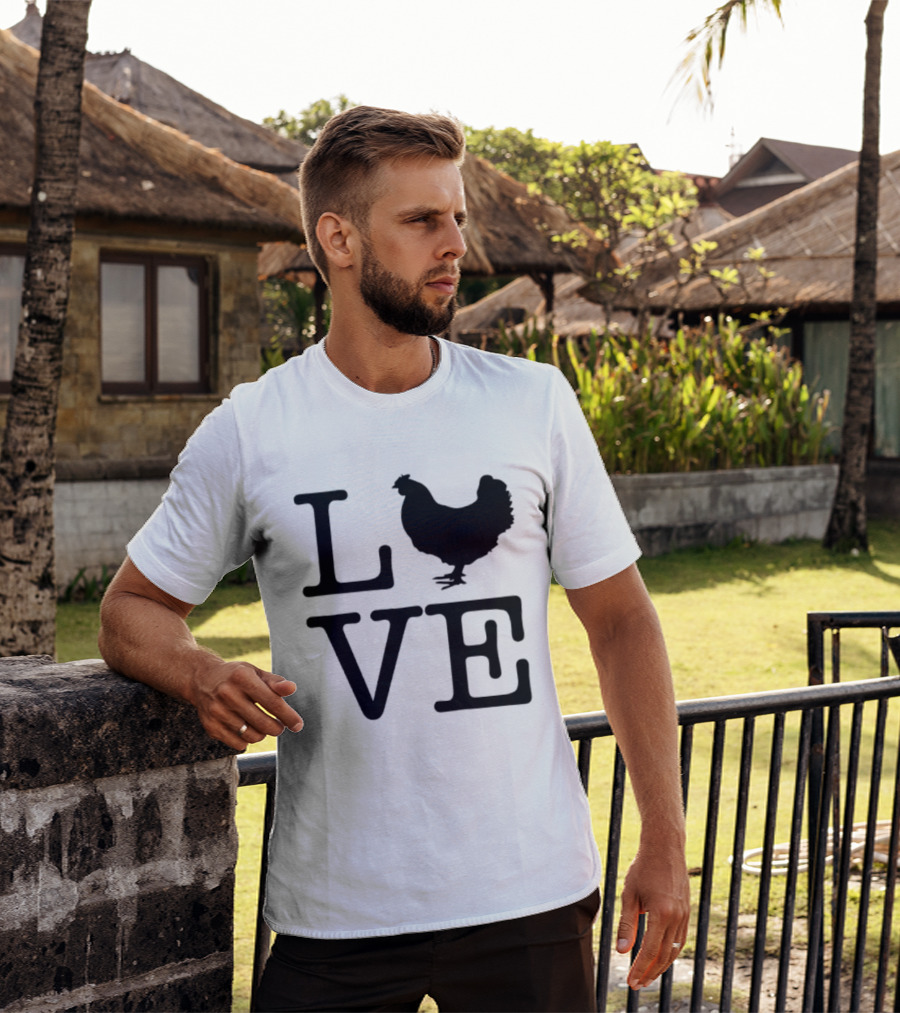 Dallas Cowboys Hunter Luepke Love Chicken LVE T-Shirt