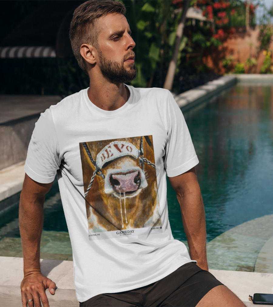 Texas Longhorns Bevo Vs Ohio State Austin TX Gameday 6:30 PM 2026 T-Shirt