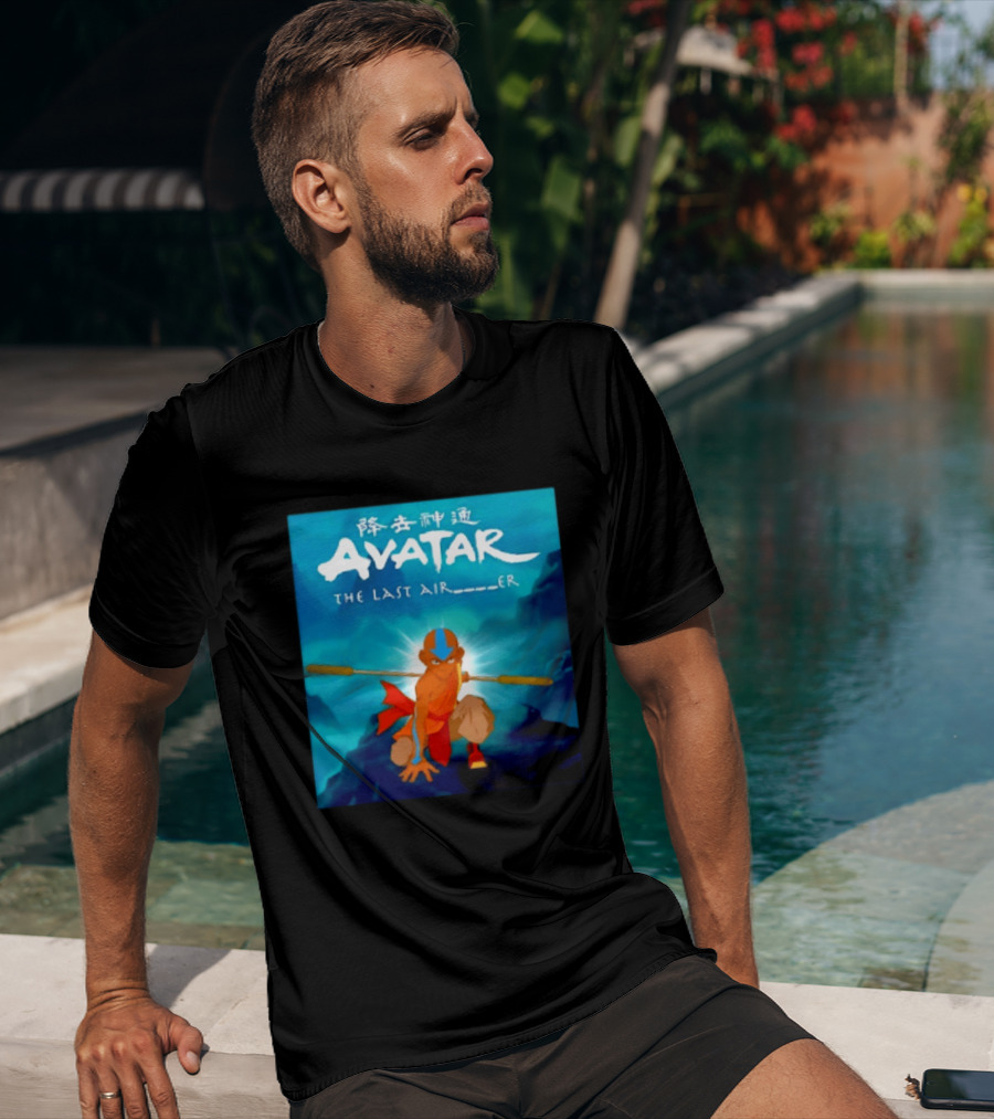 Avatar The Last Airbender Aang Nickelodeon Japanese T-Shirt