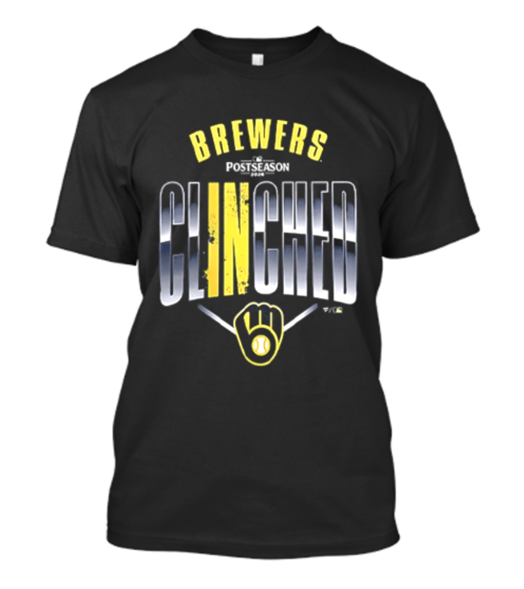 Brewers Postseason Clinched Milwaukee 2026 October Win Our Way T-Shirt