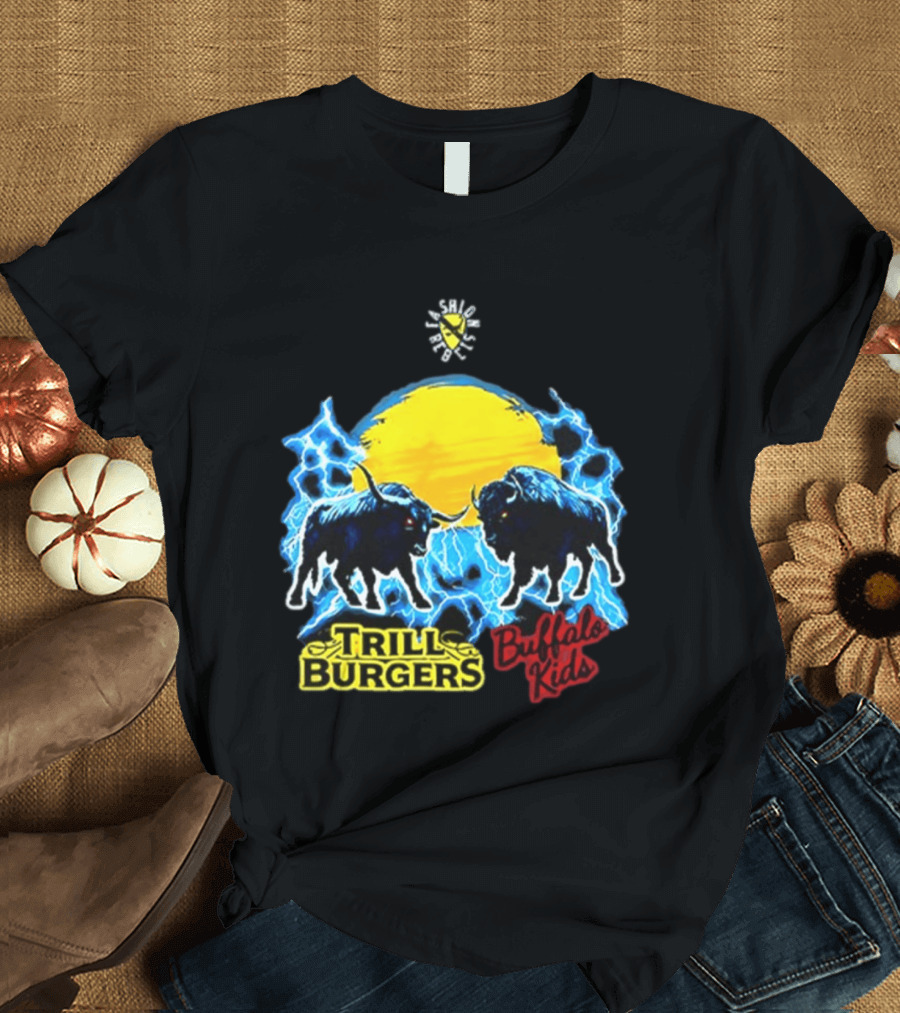 Buffalo Kids Versus Trill Burgers Electric Showdown 2026 T-Shirt