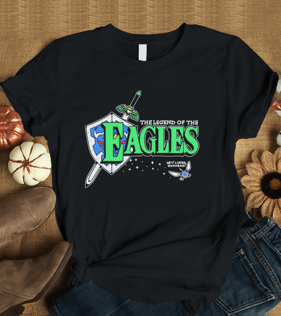 The Legend Of The Eagles Sword And Shield Adventure T-Shirt