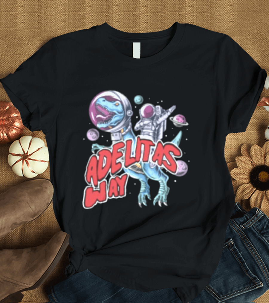 Adelitas Way Space Dinosaur Astronaut Rex T-Shirt