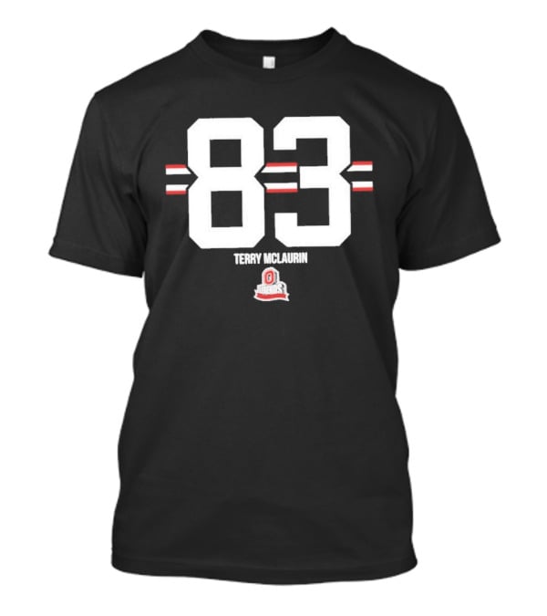 Terry McLaurin 83 Ohio State Buckeyes Football T-Shirt
