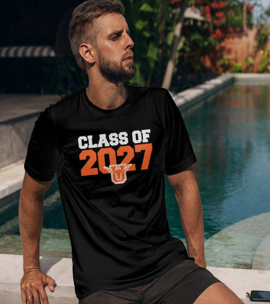Texas Longhorns Class Of 2027 NCAA Football Longhorn T-Shirt