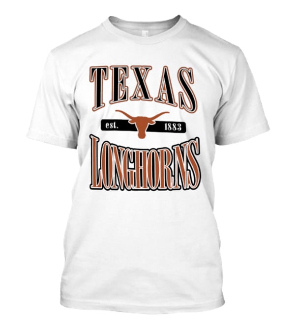 Texas Longhorns Est 1883 Vintage Team Spirit T-Shirt