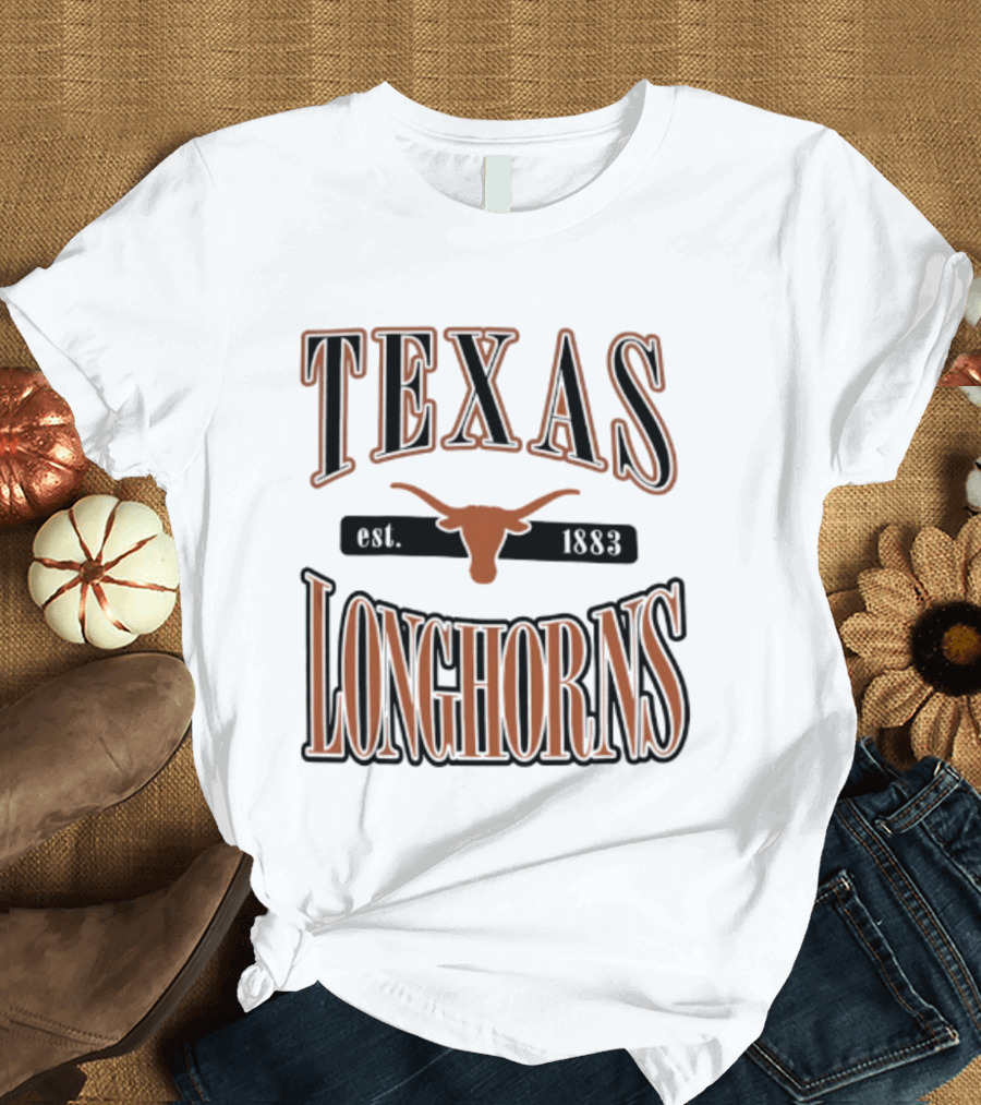 Texas Longhorns Est 1883 Vintage Team Spirit T-Shirt
