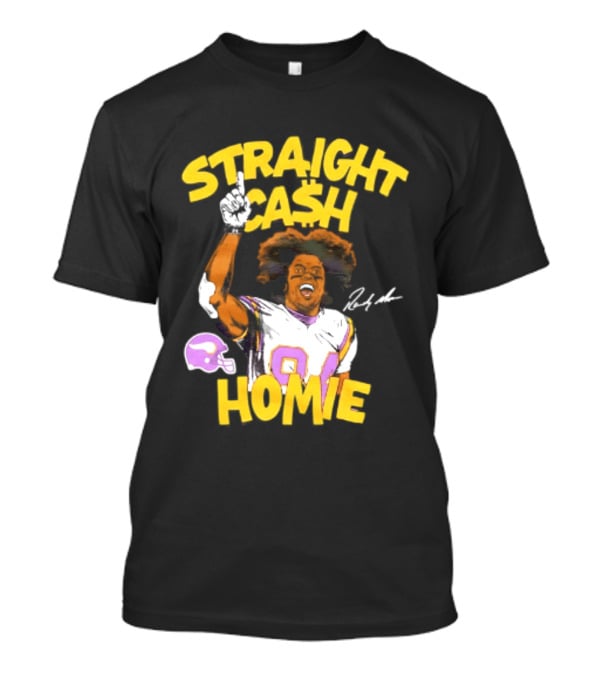 Minnesota Vikings Randy Moss Straight Cash Homie 84 T-Shirt