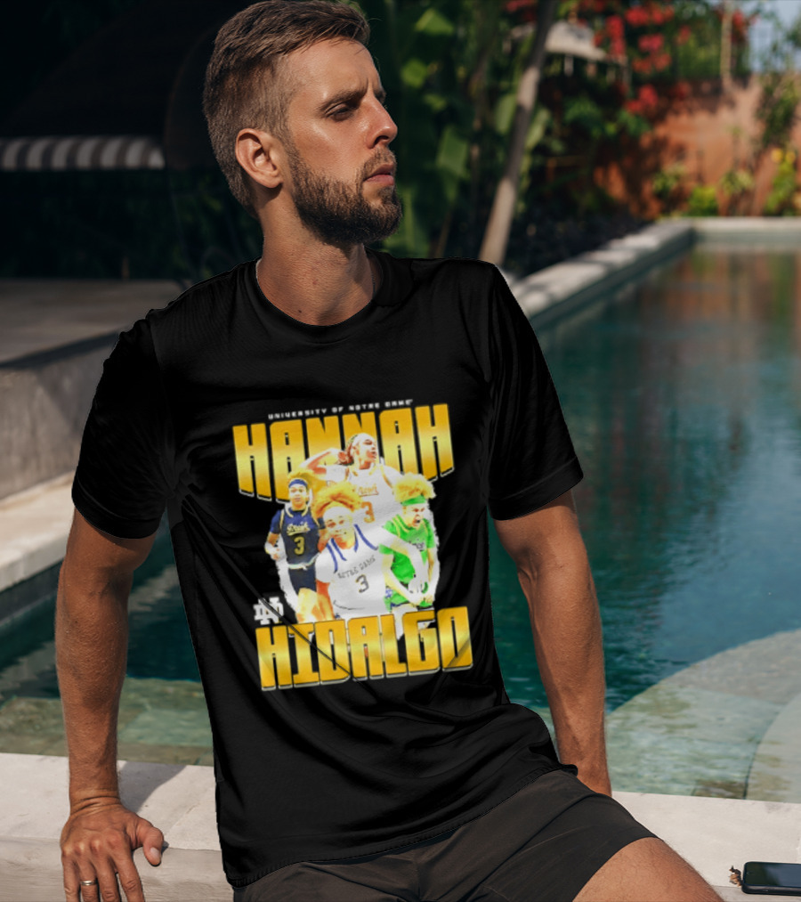 University Of Notre Dame Hannah Hidalgo Ncaa Women's Basketball T-Shirt