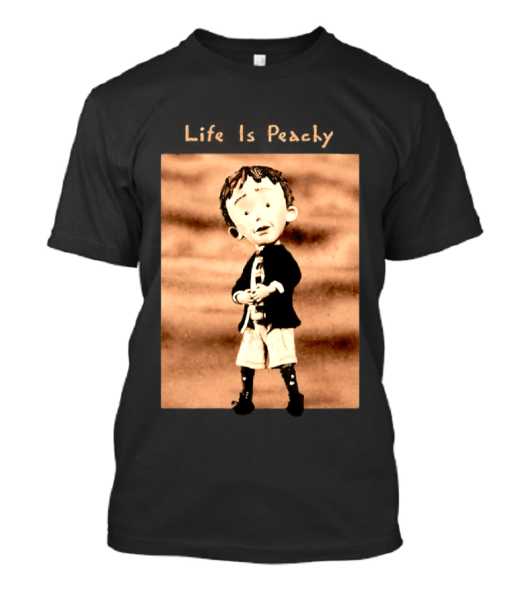 Life Is Peachy Korn Nu Metal Character Jonathan Davis T-Shirt