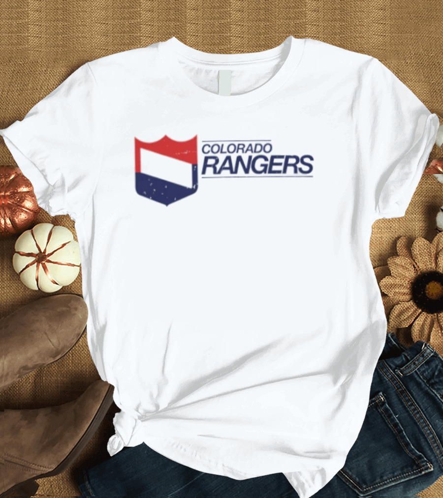 Colorado Rangers Hockey Crest T-Shirt