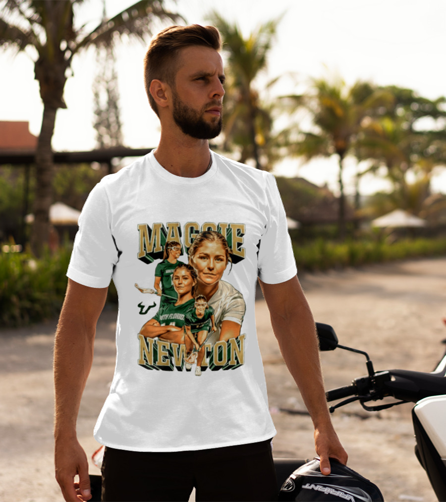 Maggie Newton South Florida Lacrosse Player USF T-Shirt