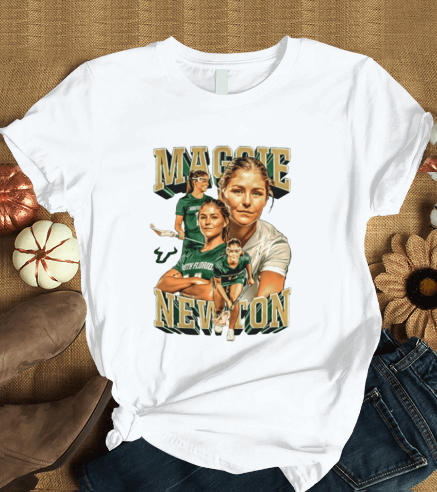 Maggie Newton South Florida Lacrosse Player USF T-Shirt