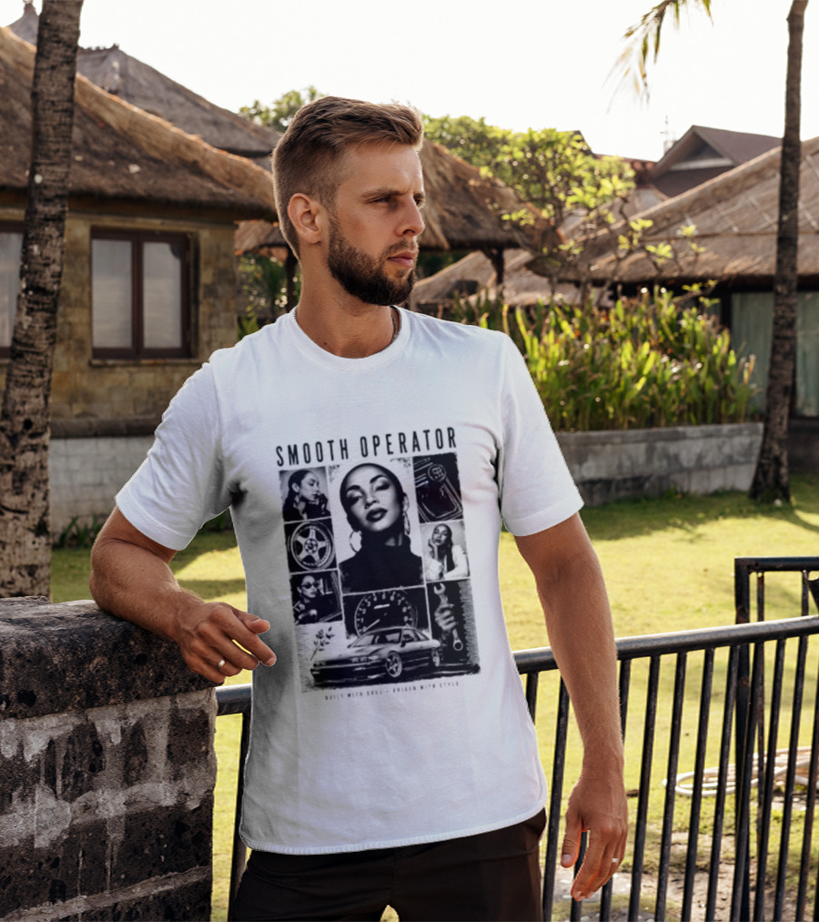 Smooth Operator Built With Soul Driven With Style Vintage Car Icon Retro Look T-Shirt