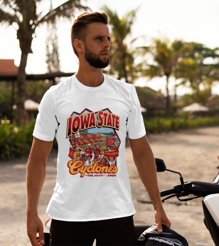 Iowa State Cyclones Football Fans At The Jack Trice Stadium Ames T-Shirt