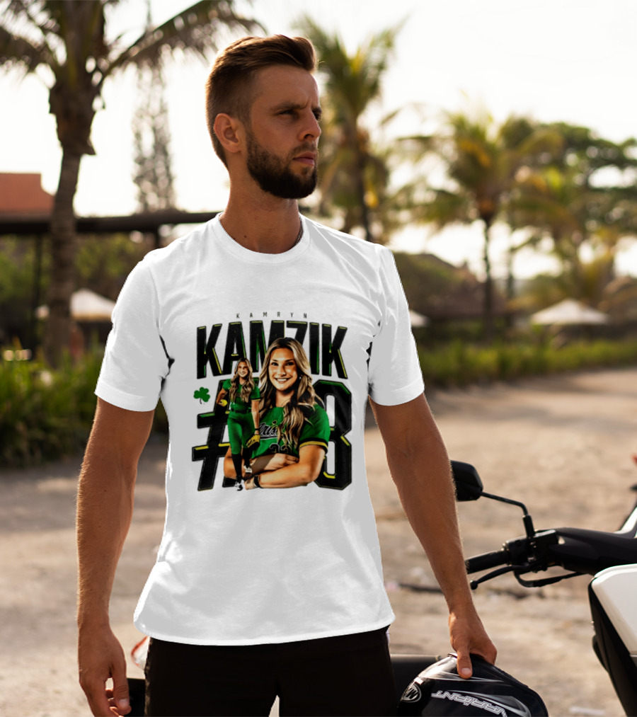Kamryn Kamzik #23 Notre Dame NCAA Softball Player T-Shirt