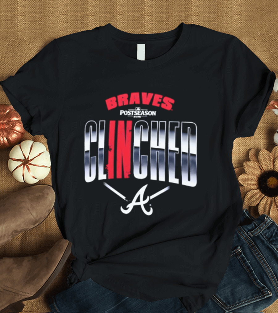Atlanta Braves Clinched Postseason 2026 MLB Celebration T-Shirt