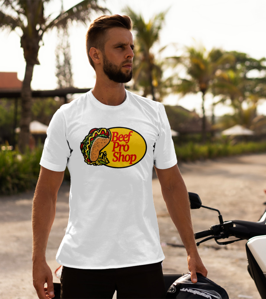 Beef Pro Shop Taco Patch T-Shirt