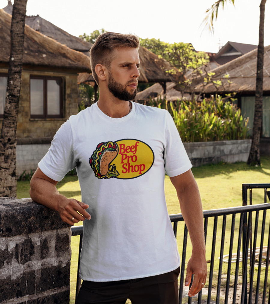 Beef Pro Shop Taco Patch T-Shirt