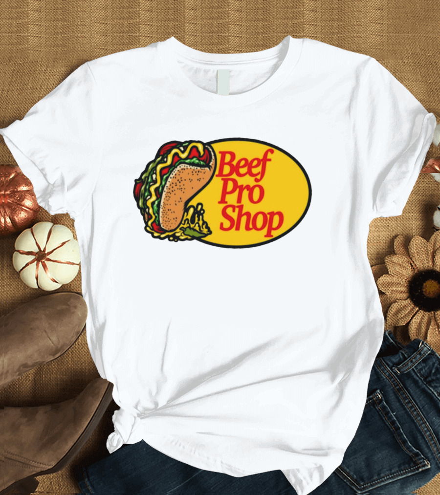 Beef Pro Shop Taco Patch T-Shirt