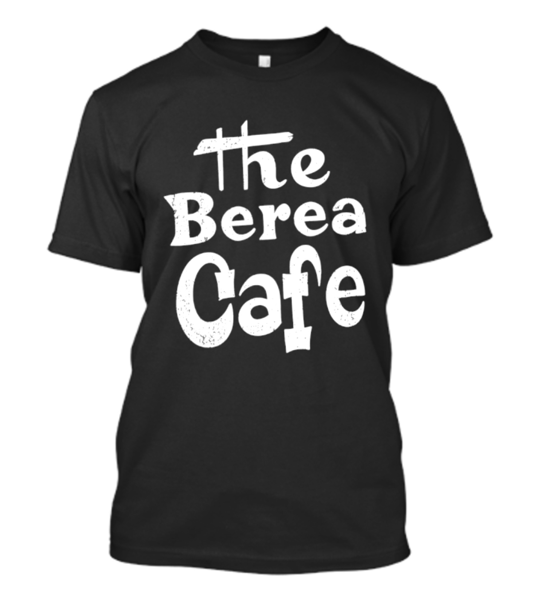 The Berea Cafe Retro Style Vintage Font T-Shirt