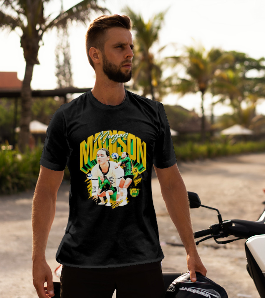 Morgan Madison Baylor Bears Volleyball NCAA Player Action And Team Spirit T-Shirt