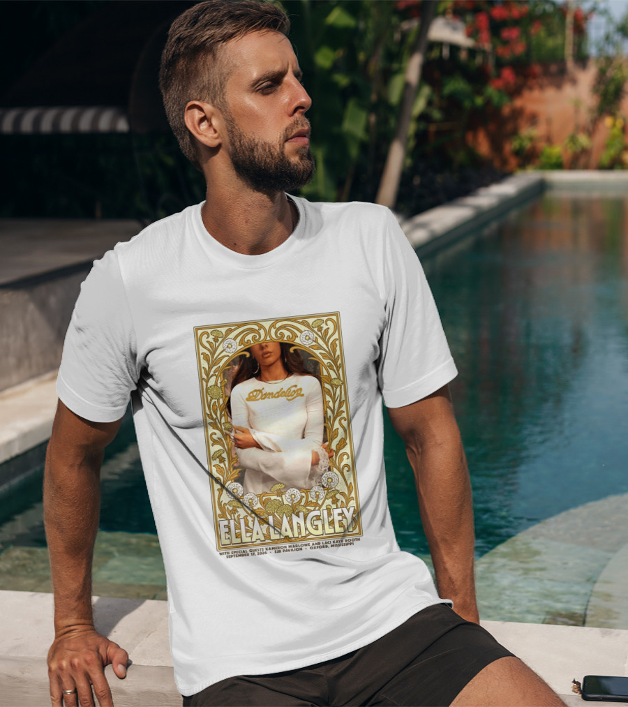 Ella Langley Dandelion Oxford Mississippi Concert September 17 2026 SJB Pavilion T-Shirt