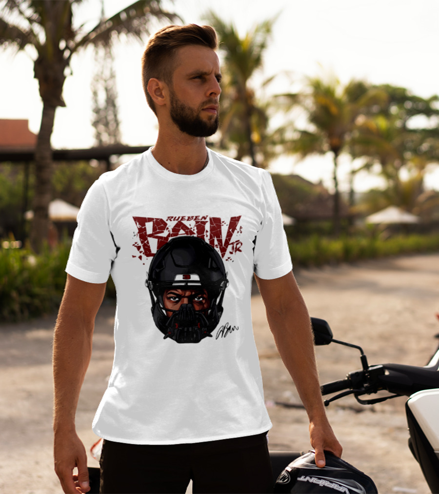 Rueben Bain Jr. Big Head Mask Tampa Bay Buccaneers T-Shirt