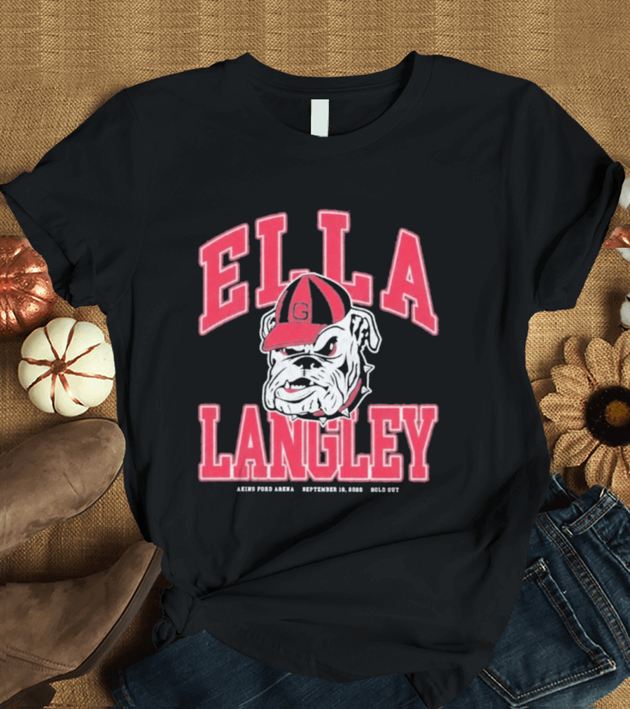 Ella Langley University Georgia Bulldog Hat September 28 2026 9 PM EST T-Shirt
