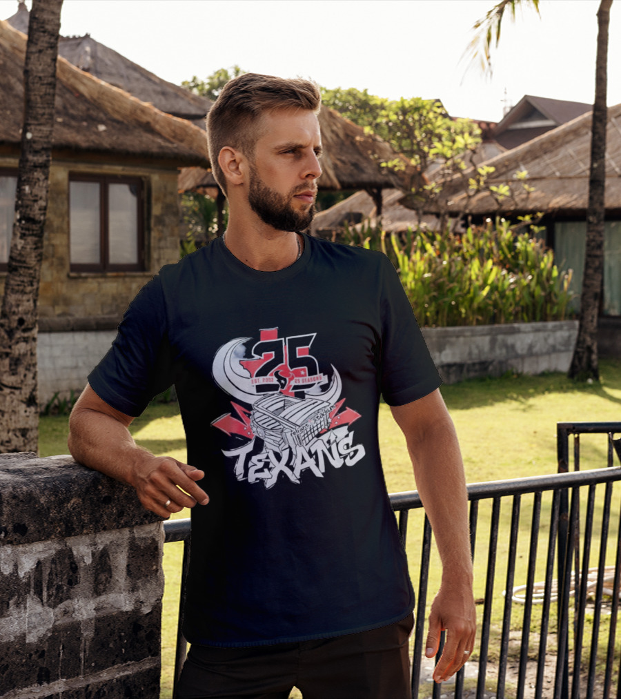 Texans 2026 Est. 2002 25 Seasons Anniversary T-Shirt