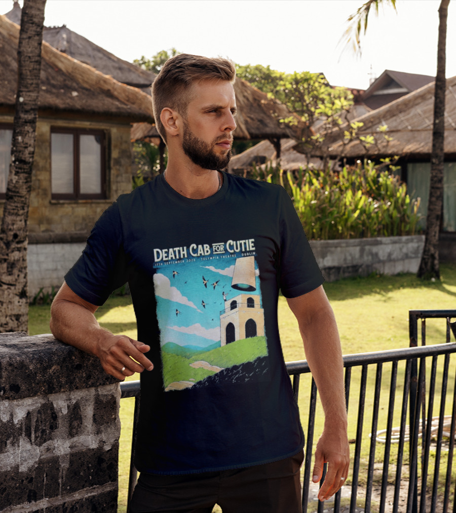 Death Cab For Cutie Olympia Theatre Dublin 17th September 2026 T-Shirt