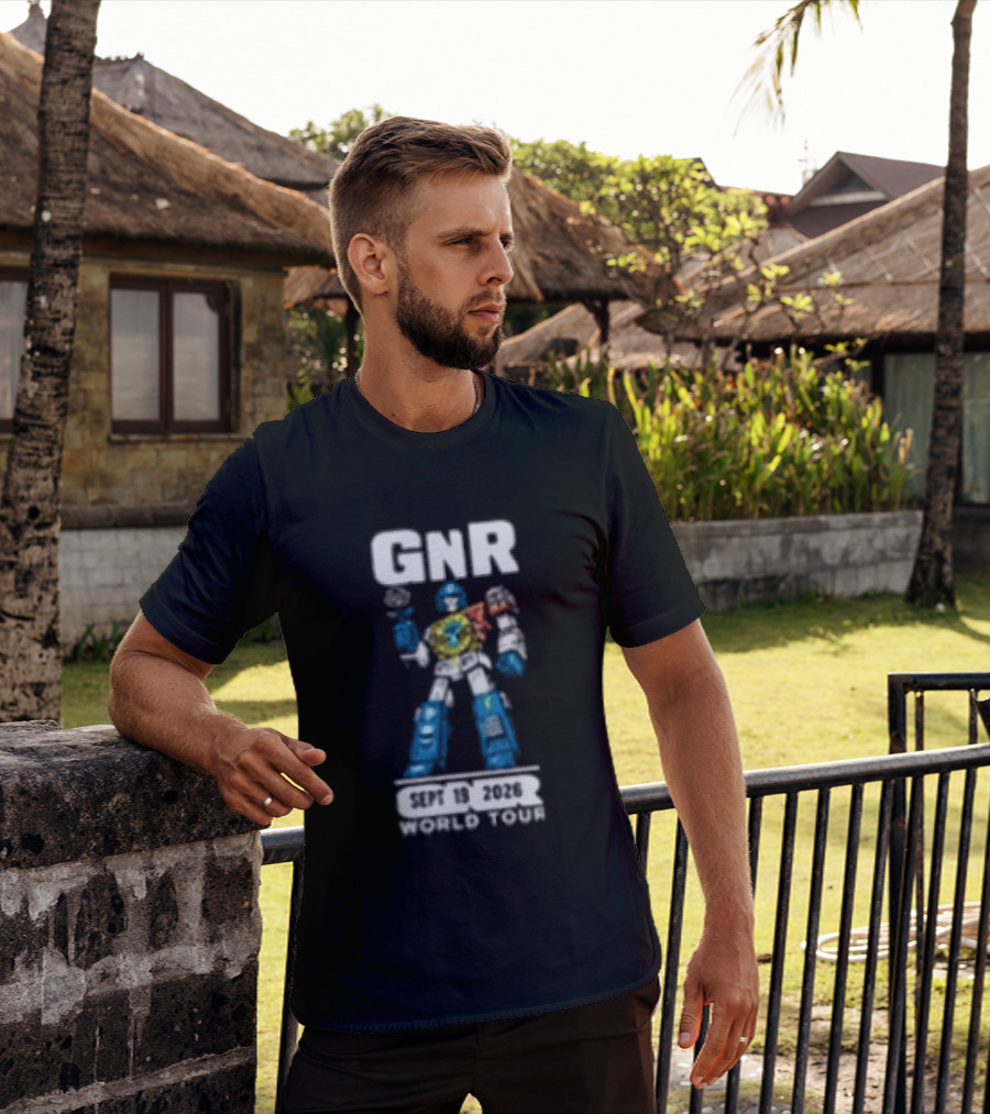 GNR Transformer Character Truist Park Atlanta GA 9 19 2026 T-Shirt
