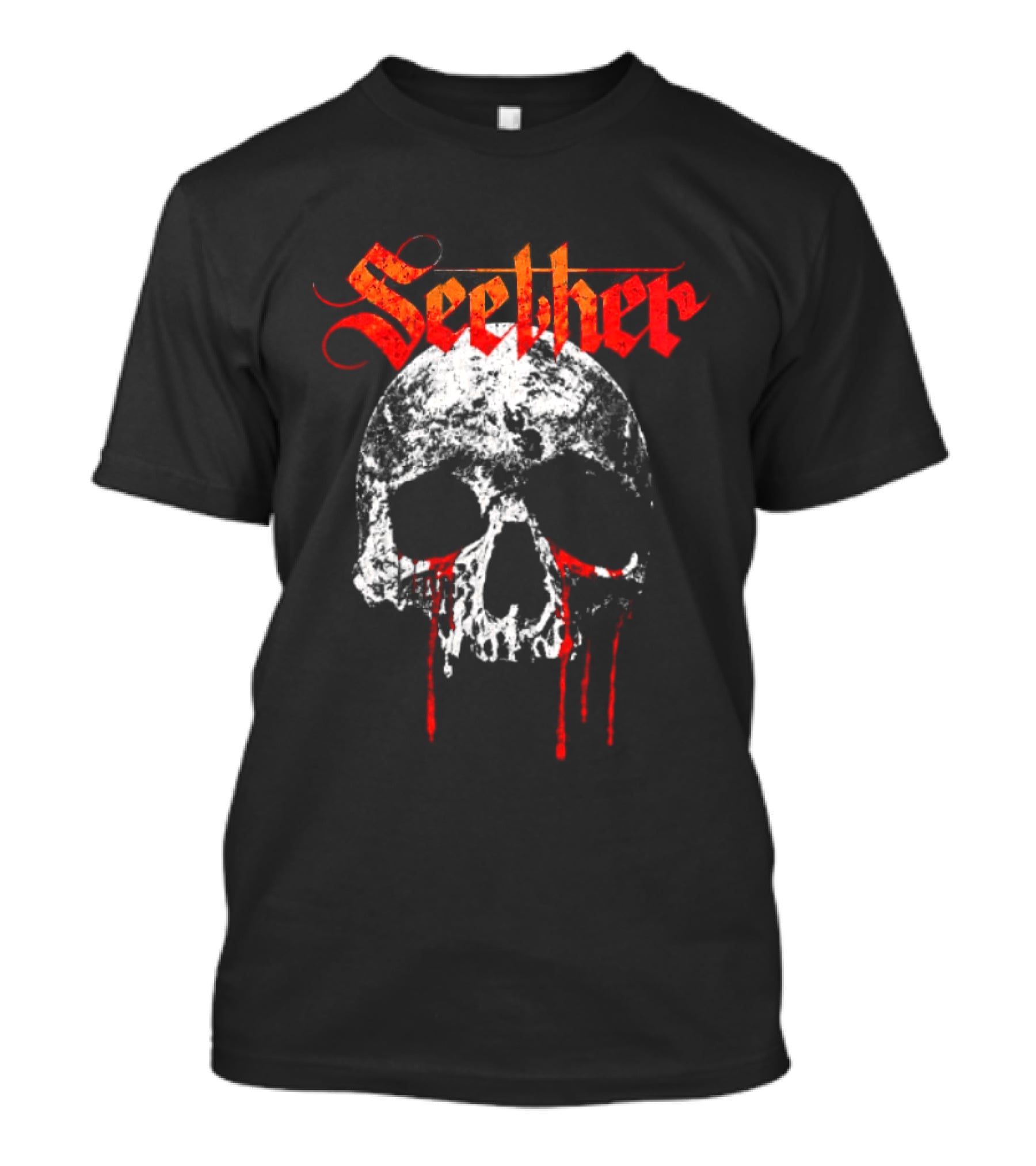 Seether Break The Cycle Tour 2026 North America Bloody Skull T-Shirt