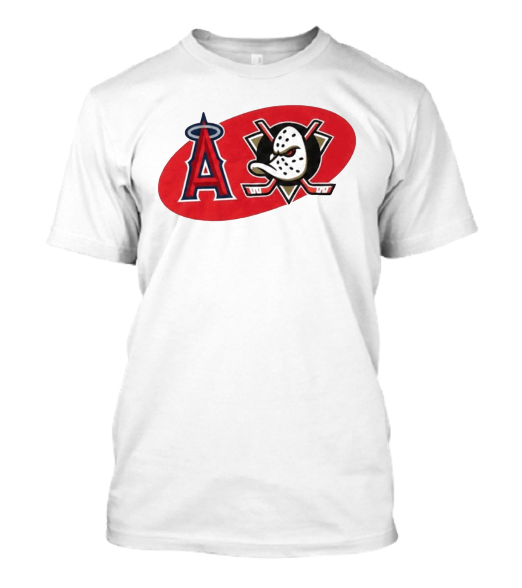 Los Angeles Angels Anaheim Ducks Collaboration Event T-Shirt