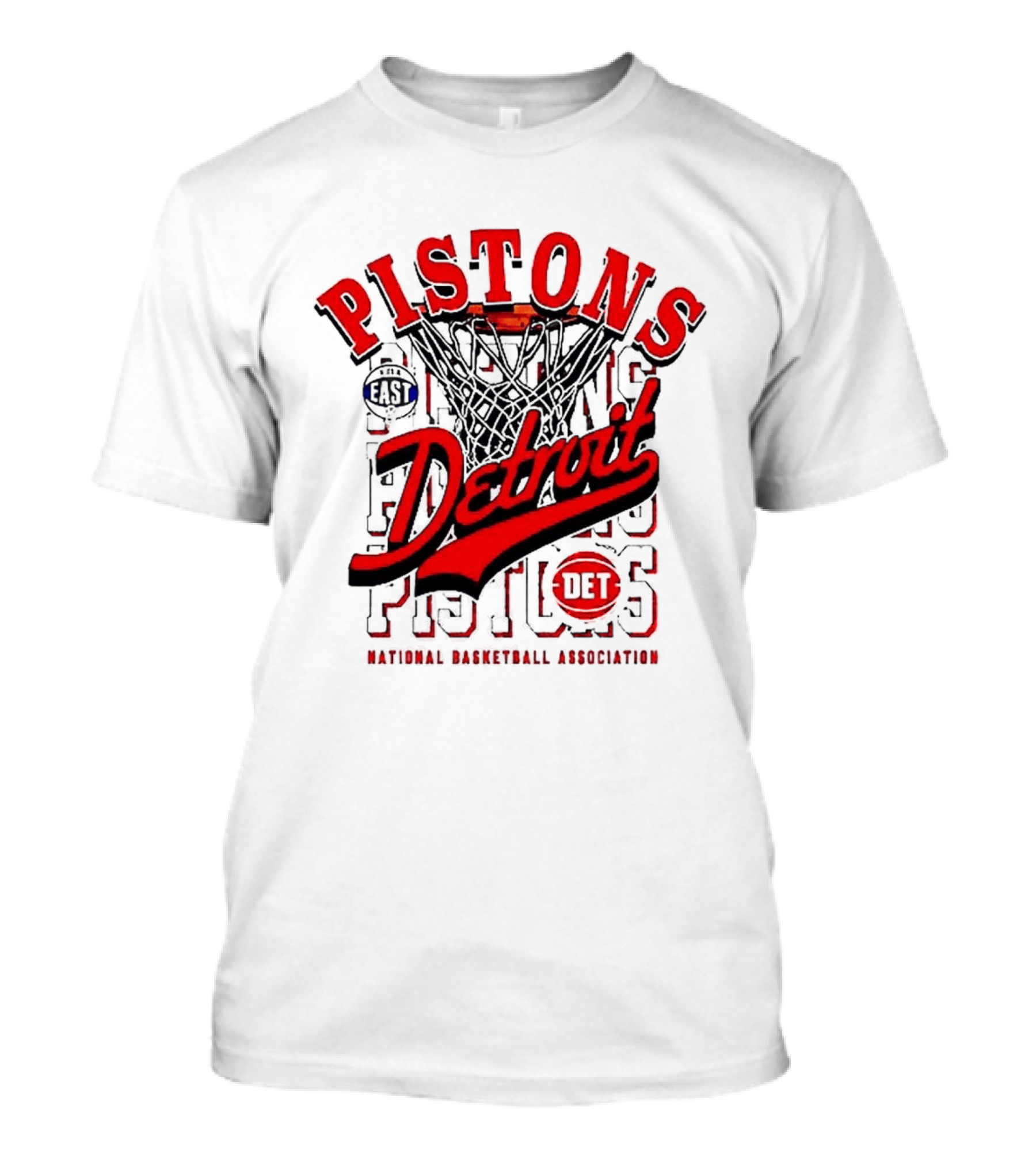 Pistons Detroit National Basketball Association East DET T-Shirt