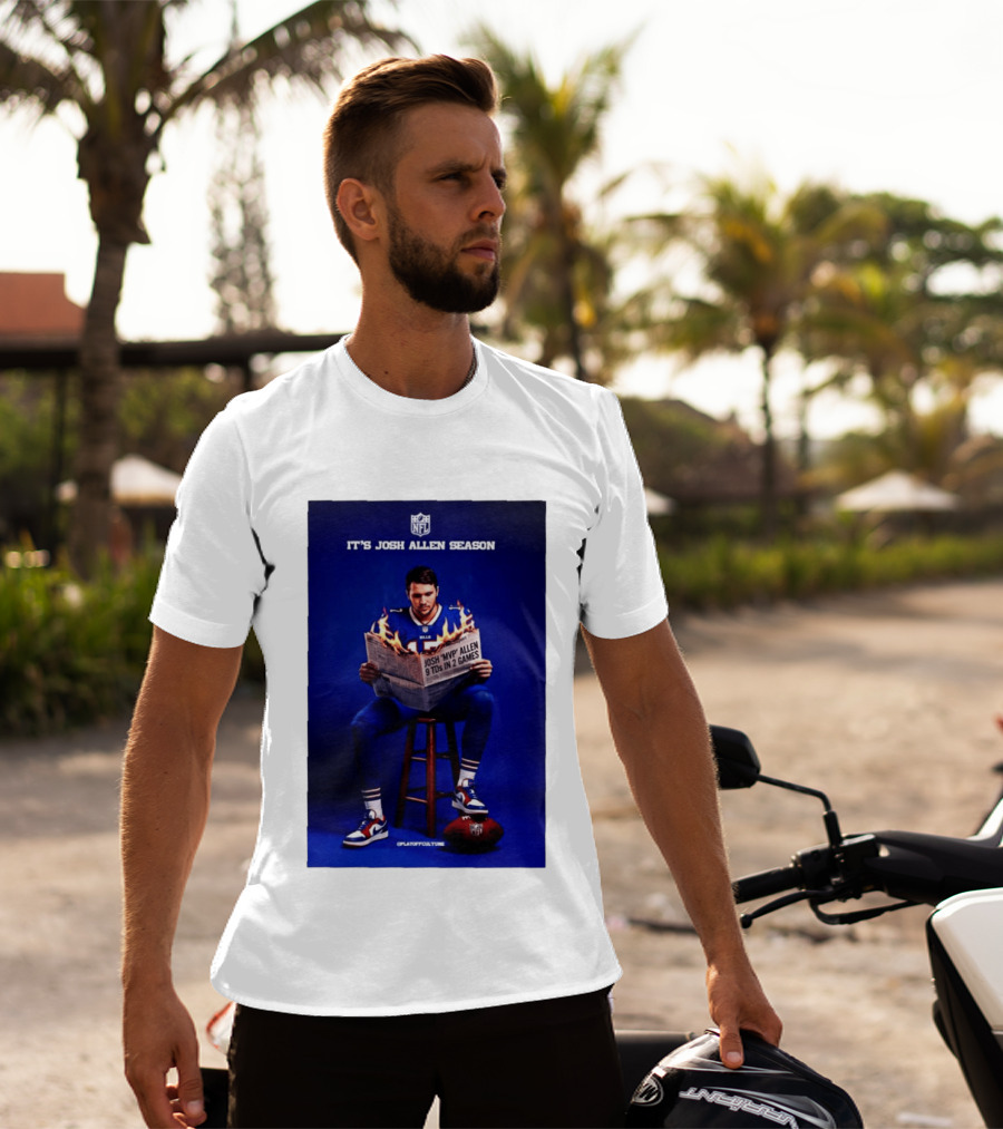 Josh Allen Season Buffalo Bills MVP 9 TDs NFL Football T-Shirt