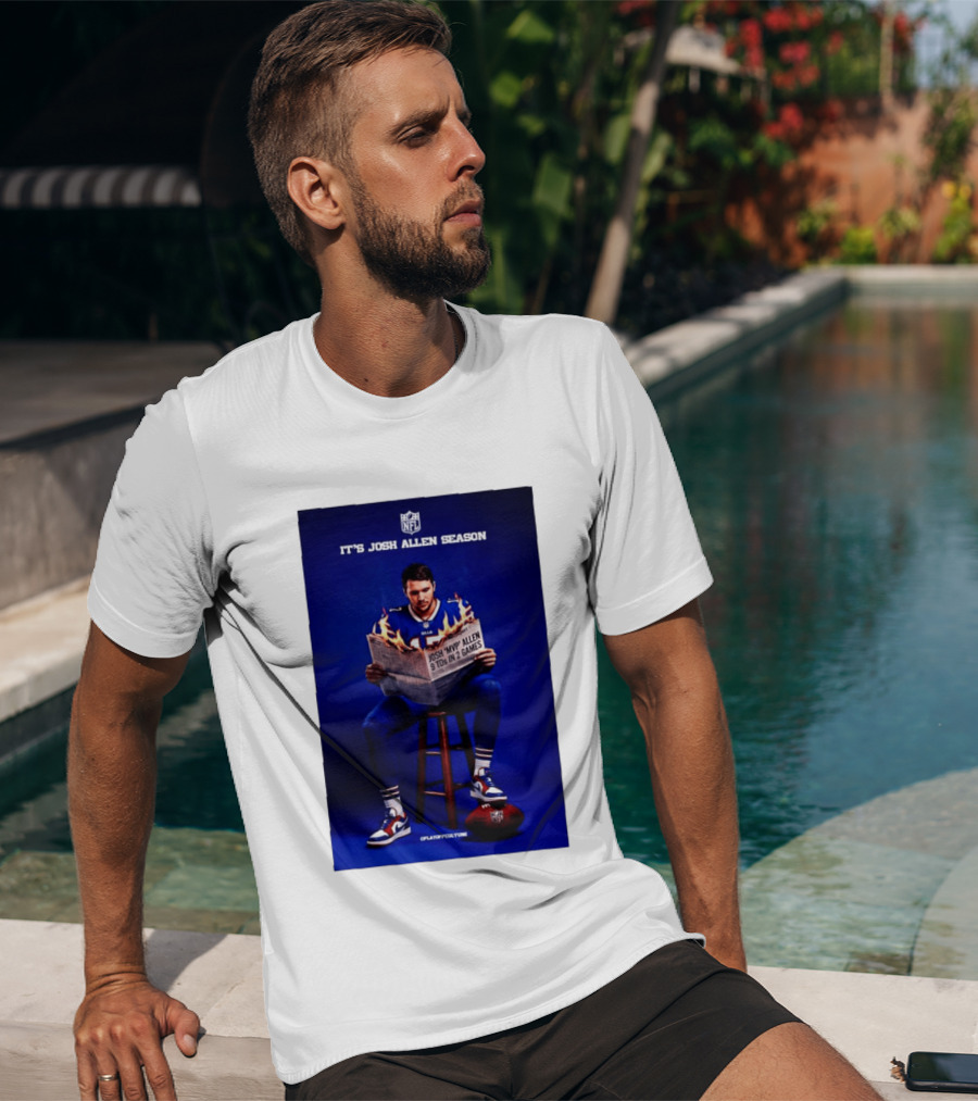 Josh Allen Season Buffalo Bills MVP 9 TDs NFL Football T-Shirt