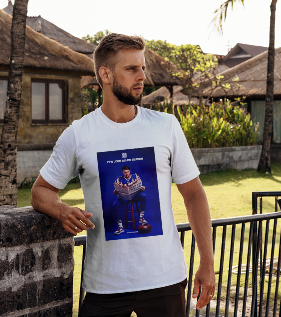 Josh Allen Season Buffalo Bills MVP 9 TDs NFL Football T-Shirt