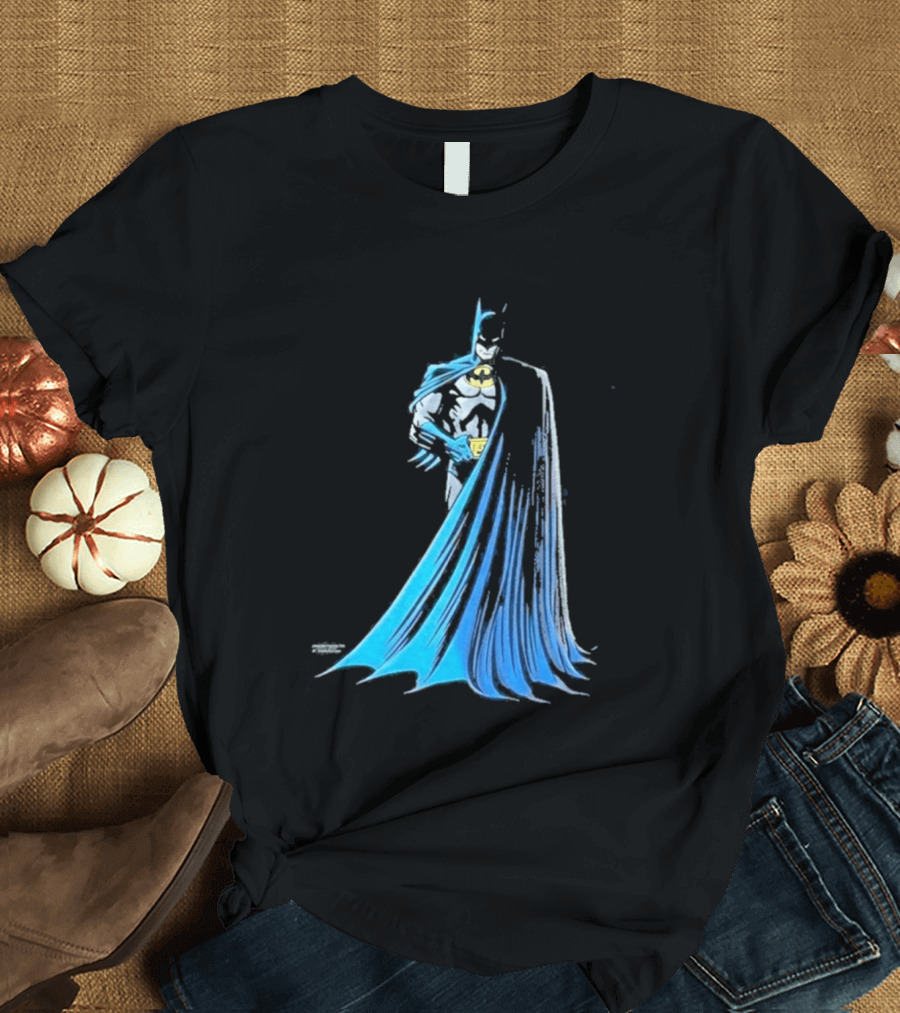 IShowSpeed 1989 Batman DC Comics Blue And Grey Cape T-Shirt