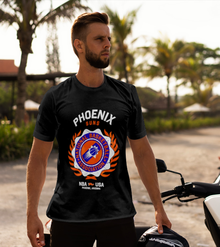 Phoenix Suns NBA National Basketball Association USA Laurel Crest 2026 T-Shirt