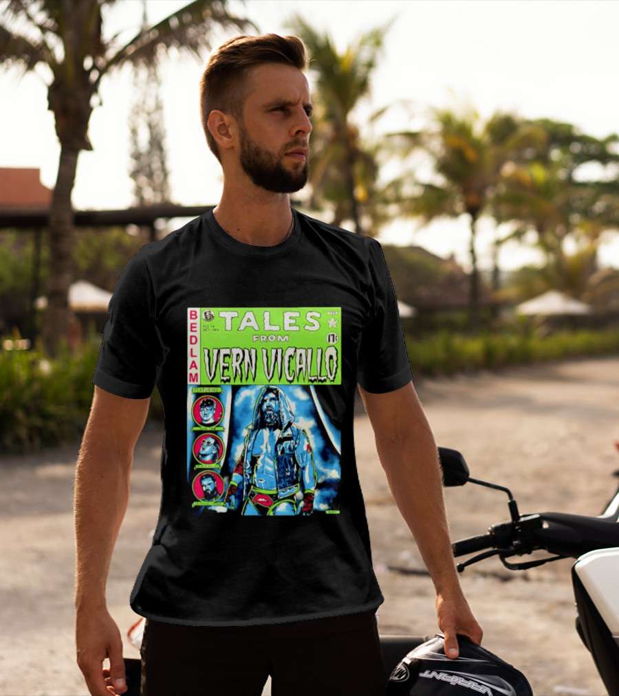 Tales From Vern Vicallo Featuring Bedlam Comic No 14 T-Shirt