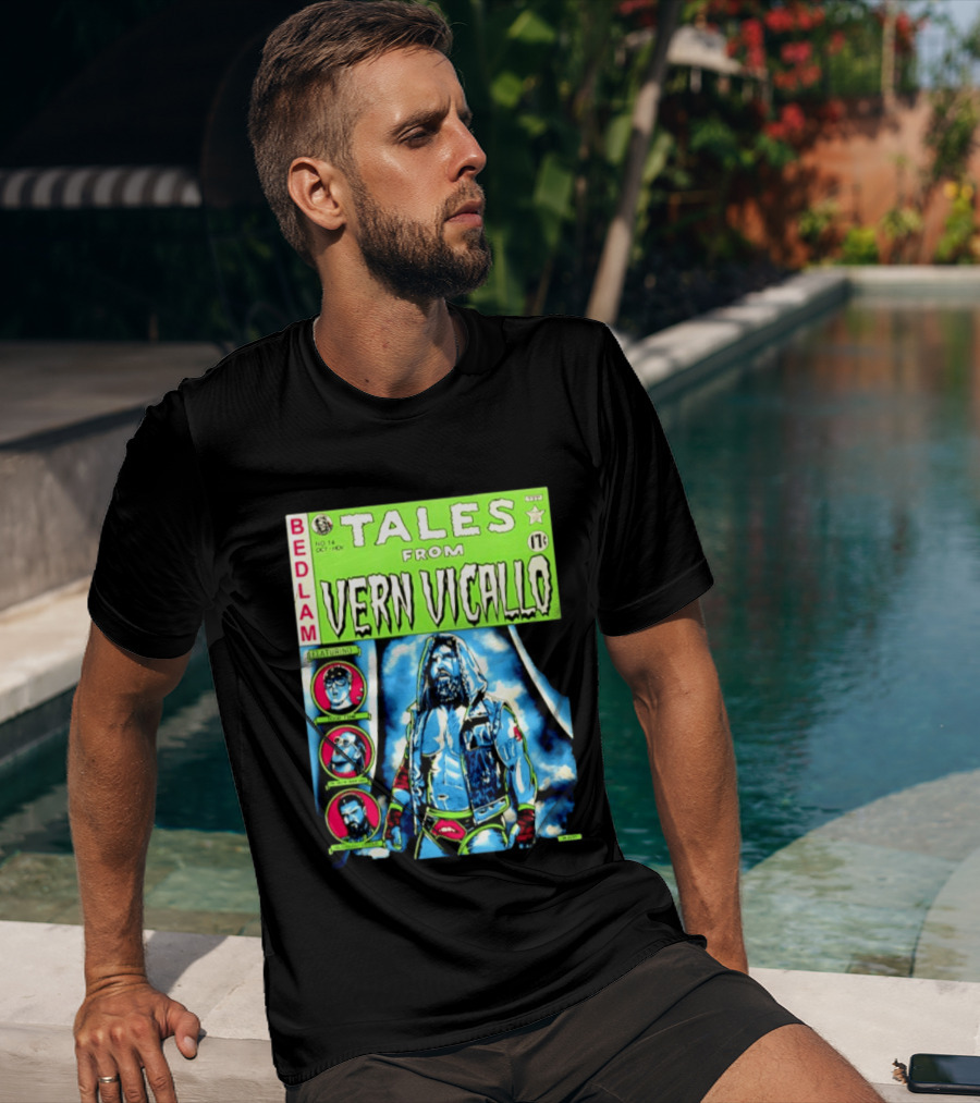 Tales From Vern Vicallo Featuring Bedlam Comic No 14 T-Shirt
