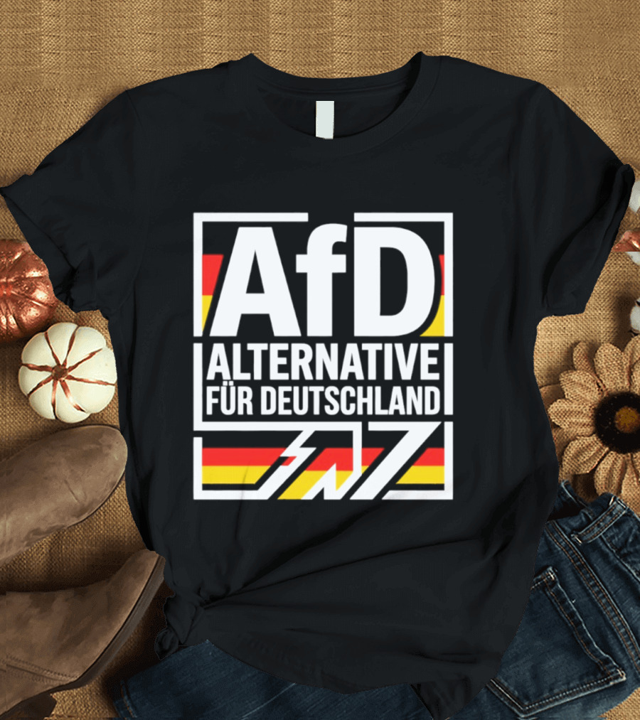 AfD Alternative Für Deutschland 2026 Political Germany Flag T-Shirt