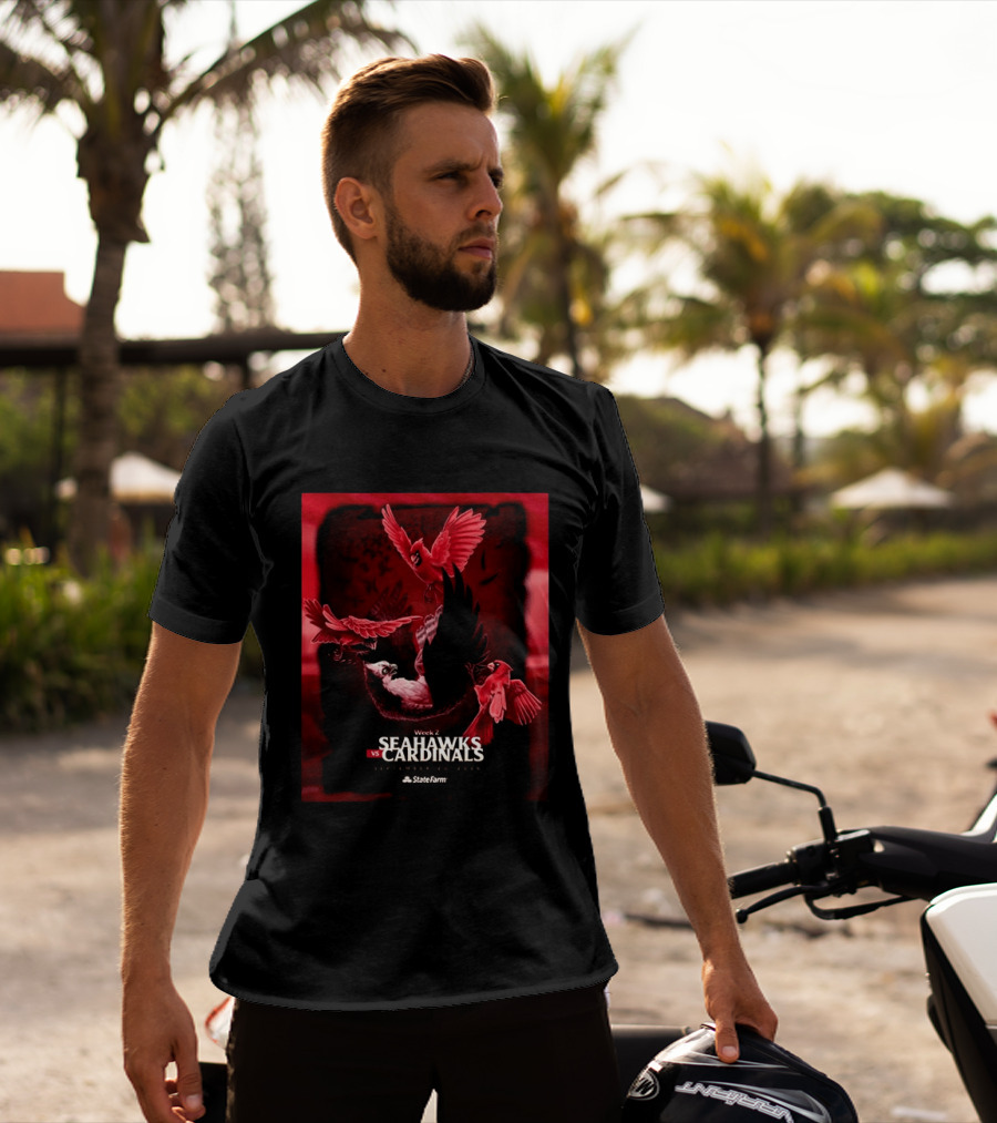 Week 2 Arizona Cardinals Vs Seattle Seahawks State Farm Stadium Glendale September 20 2026 T-Shirt