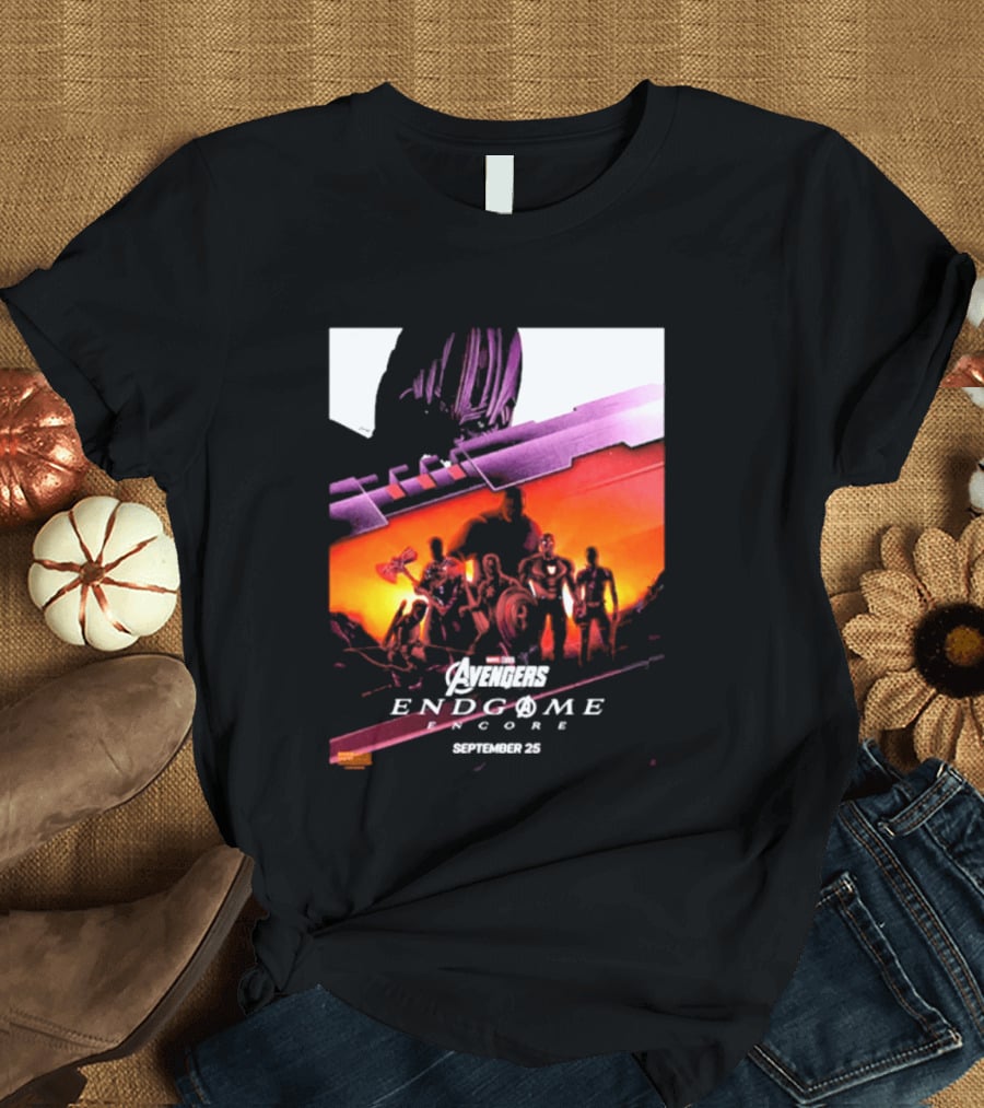 Avengers Endgame Encore Marvel Studios September 26 T-Shirt