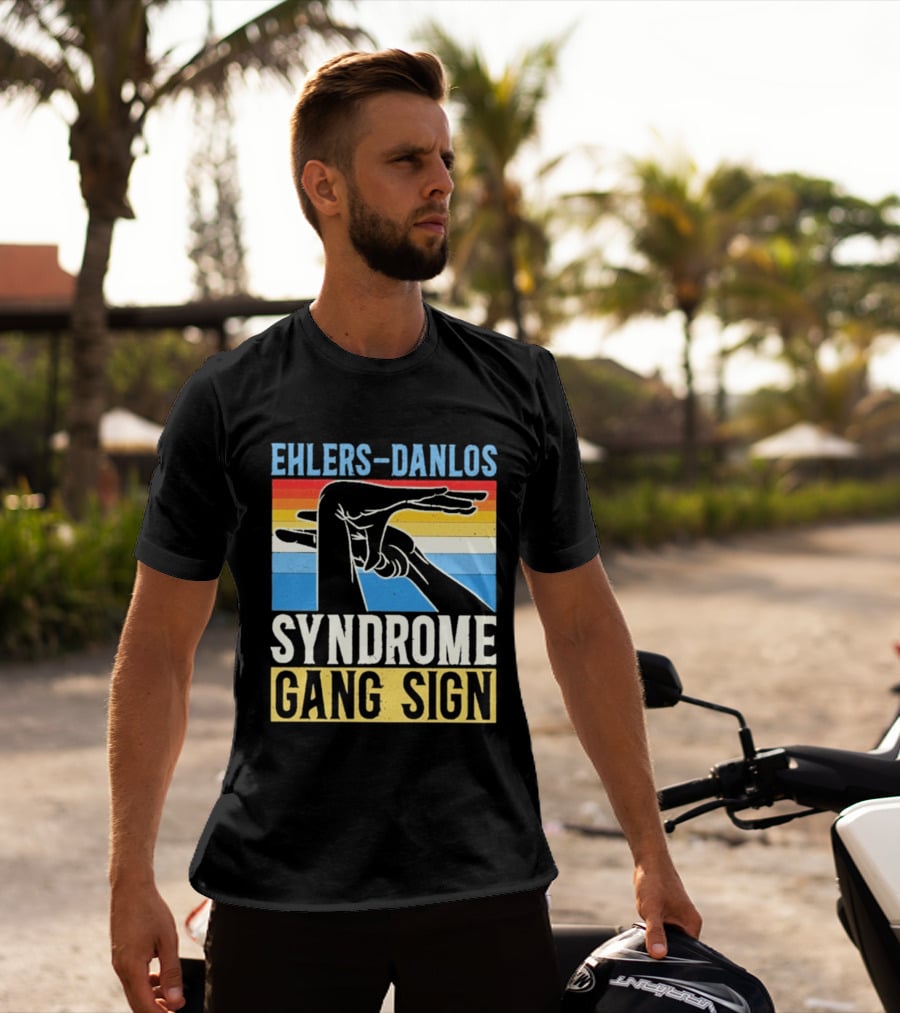 Ehlers Danlos Syndrome Gang Sign T-Shirt
