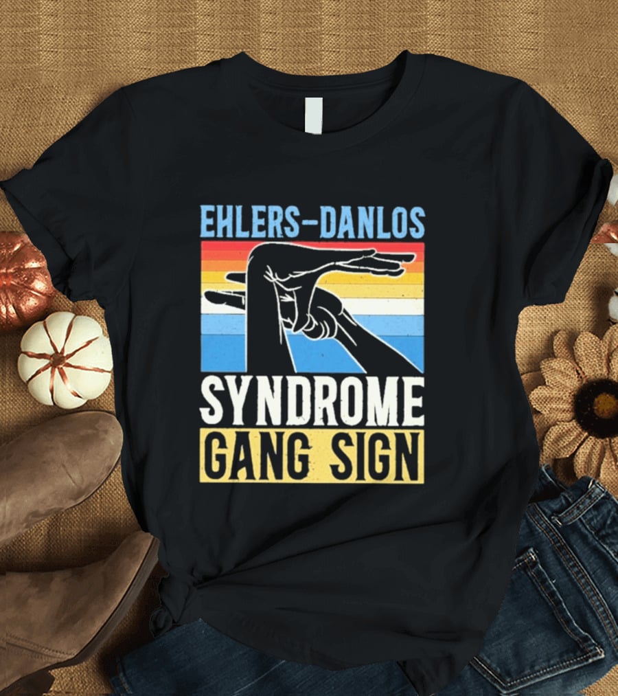 Ehlers Danlos Syndrome Gang Sign T-Shirt
