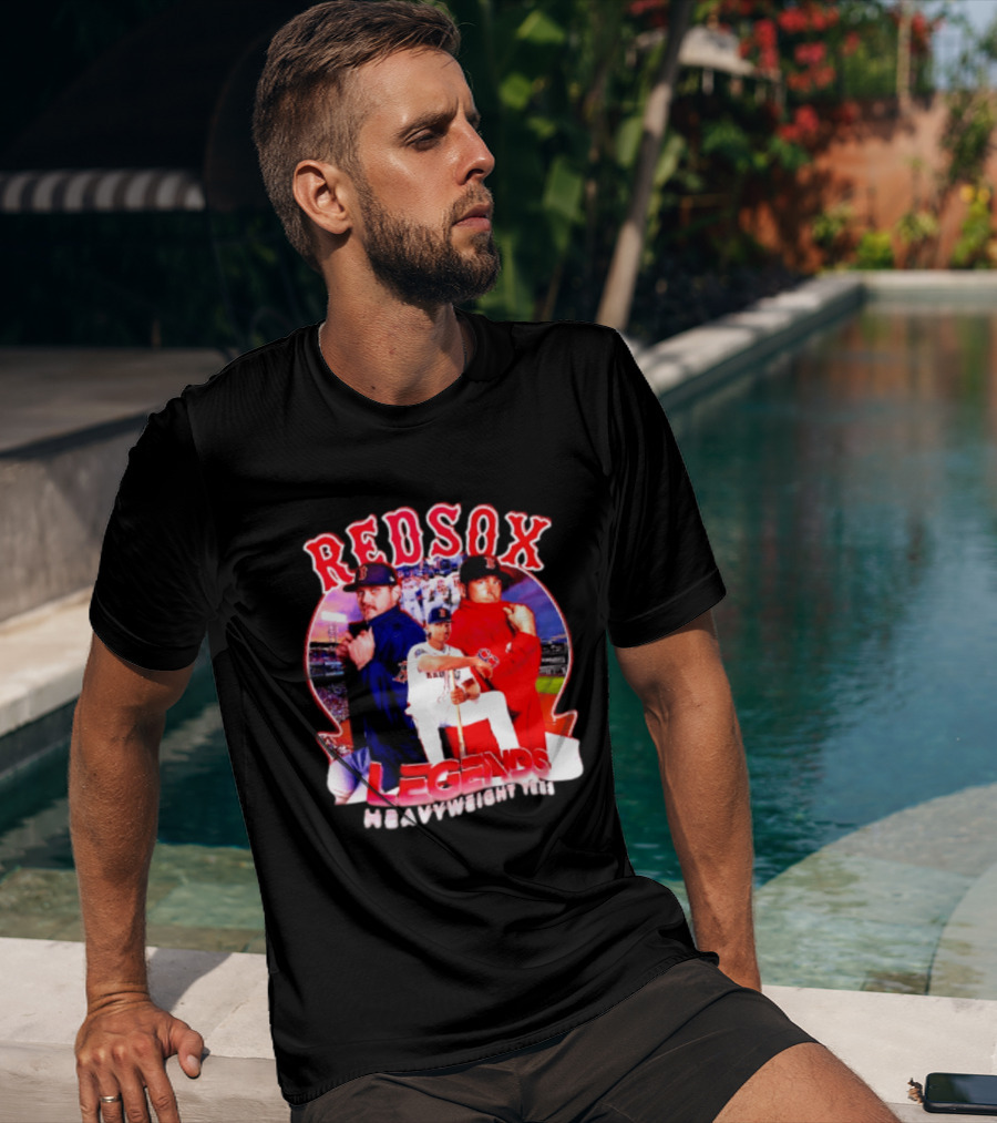 Boston Red Sox Legends Heavyweight Hits Abreu And Duran T-Shirt