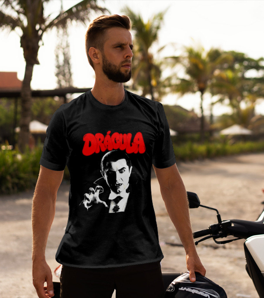 Tropical Death Dracula Bela Lugosi Vampire Horror T-Shirt